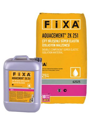 FİXA AQUACEMENT 2K 251 A-B